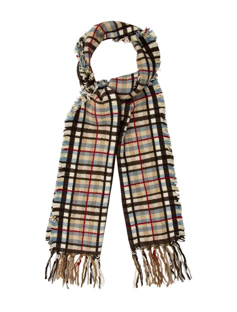 burberry wool blend fringe scarf|genuine Burberry scarf.